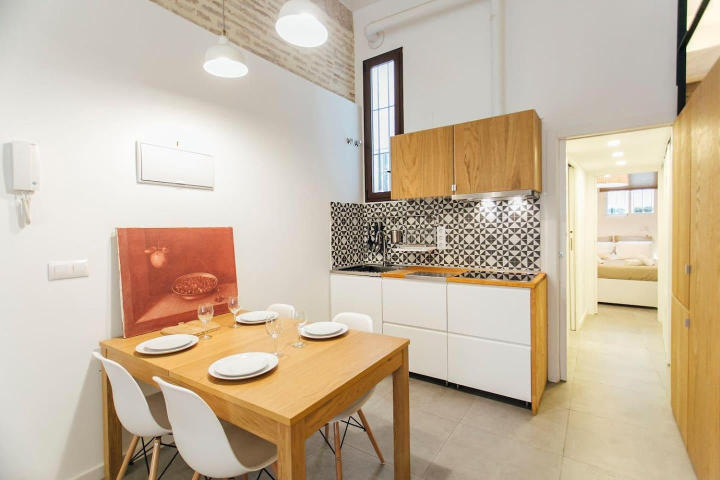 Amplio Apartamento De Diseno Precioso De Estilo Sevillano En Pleno Centro Екстериор снимка